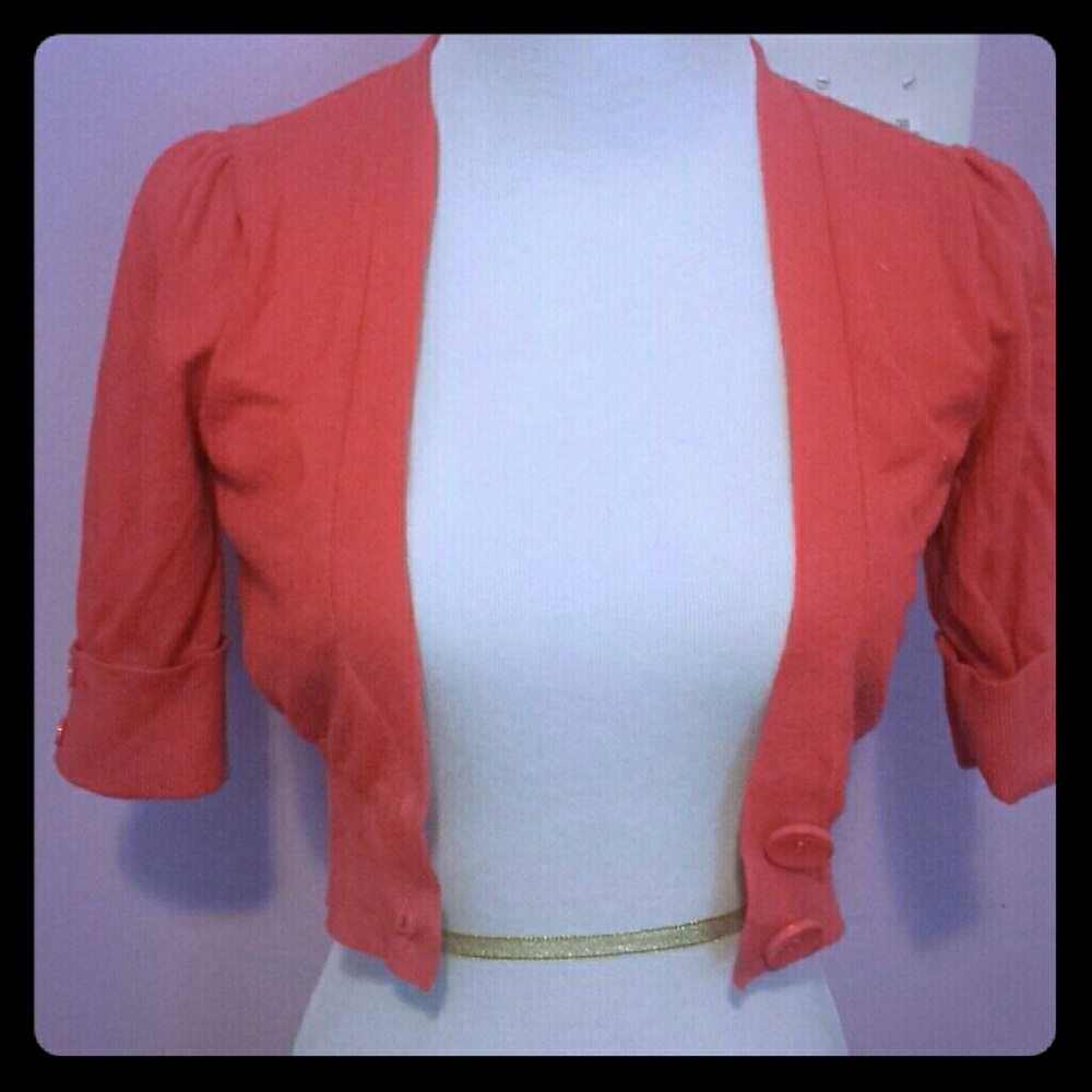Cropped cardigan